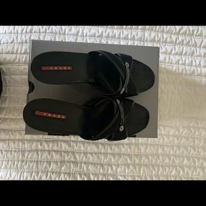 Prada wedges